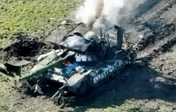 ВСУ отразили танковое наступление московитских оккупантов дронами