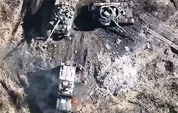 Украинские защитники «отминусовали» две московитские бронемашины, два танка и БМП