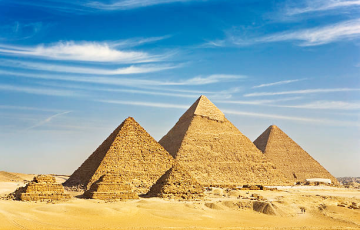 Вблизи Великой пирамиды Гизы обнаружена странная аномалия