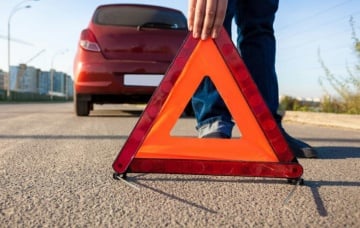 В Беларуси запретили один из видов знака аварийной остановки