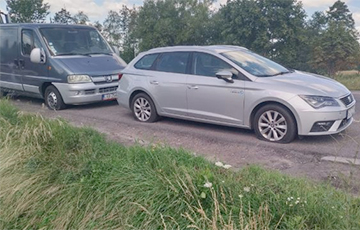 На польско-беларусской границе держателям очередей пробили колеса