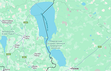 Дрон долетел до Чудского озера в Московии