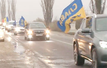 В Молдове устроили автопробег под лозунгом «Слава Украине!»