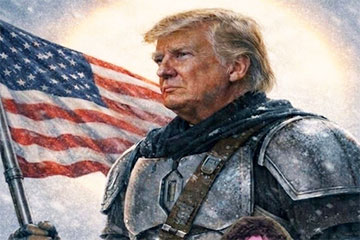 Белый дом показал Трампа героем «Звездных войн»