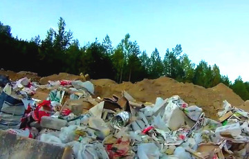 В Гродно меловые карьеры засыпают строительным мусором