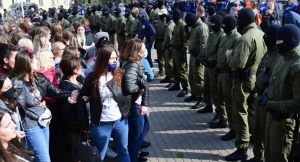 В Минске задерживают участниц «Женского марша»