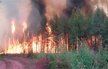 В Московии вспыхнул масштабный лесной пожар: запах гари слышно в Москве
