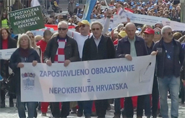 В Хорватии учителя с помощью забастовки добились повышения зарплат