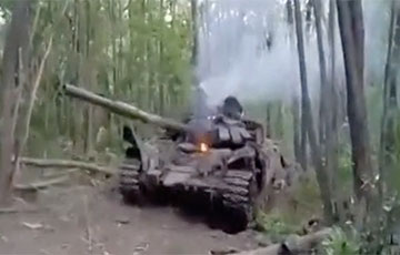 Боец с позывным Рембо эффектно подбил русский танк