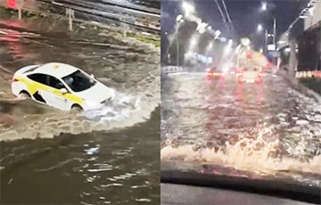 Гомель затопило