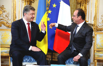 Порошенко и Олланд обсудили отправку миротворцев в Донбасс