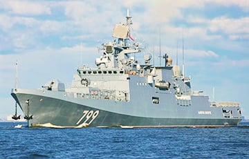 Фрегат «Адмирал Макаров» в Новомосковитске был поражен дважды