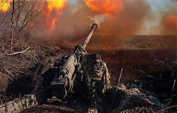 Украинские артиллеристы уничтожили два вражеских блиндажа прямым попаданием