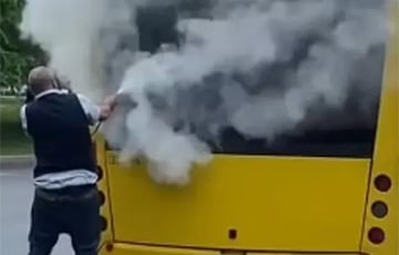 В Минске снова дымились автобусы МАЗ