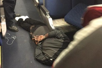 Мужчина ранил ножом пассажиров поезда в штате Мичиган