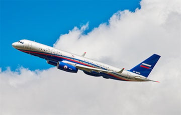 В Минск неожиданно прибыл московитский самолет Ту-214