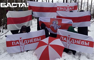 Жители Барановичей вышли на акцию протеста