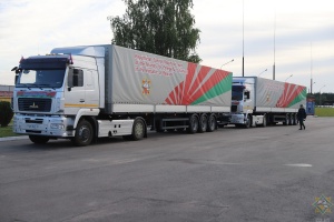 Беларусь направила в Украину гуманитарную помощь