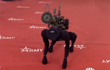 Московитские пропагандисты опозорились с «боевым роботом-собакой»