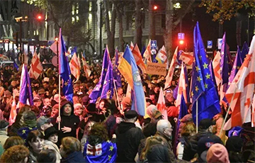 В Грузии проходит 365-й день проевропейских протестов