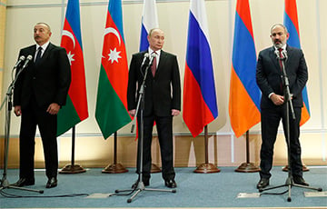 Путин, Пашинян и Алиев согласовали заявление по конфликту между Арменией и Азербайджаном