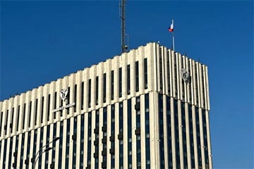 Московит пытался подорвать здание Минюста