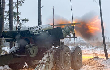 Московитская армия развернула в Беларуси пушки «Гиацинт-Б»