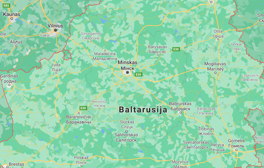 Литва может изменить название Беларуси, применяемое в литовском языке