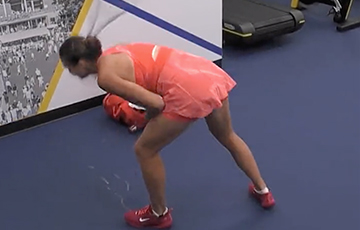Скрытая камера засняла нервную реакцию Соболенко на поражение в финале US Open
