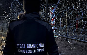 Ночью белорусские силовики бросали камни в польских пограничников