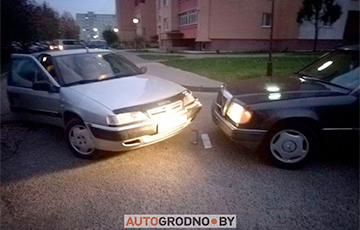 «Сдали нервы»: водитель пошел на таран другого авто в Гродно