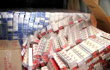 В прошлом году контрабанда сигарет из Беларуси в Литву выросла почти вдвое