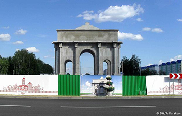 Для кого строится Триумфальная арка в нищем Могилеве?