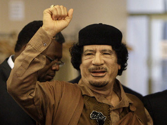 Каддафи от имени сограждан приветствовал смерть