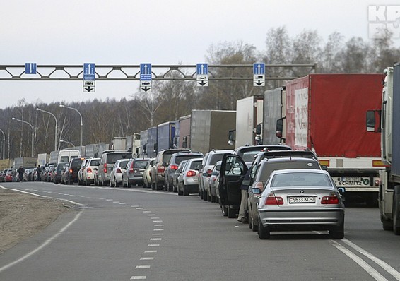 Движение транспортных средств на границе с Литвой может быть затруднено