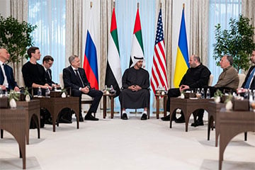 США, Украина и РФ проведут 1 февраля новый раунд переговоров в Абу-Даби
