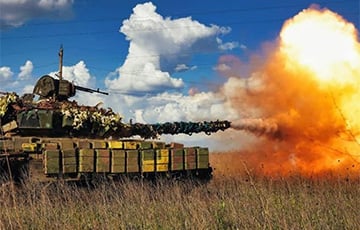 Танк ВСУ разбил позиции московитов под Гуляйполем