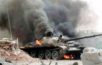 Минометное подразделение 79-й бригады уничтожило вражеский танк в капонире