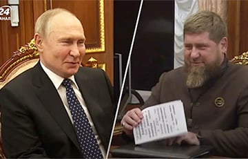 Руки дергаются: на встрече с Путиным у Кадырова произошла истерика