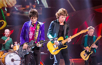 The Rolling Stones выступили на одной сцене с хористами из Киева