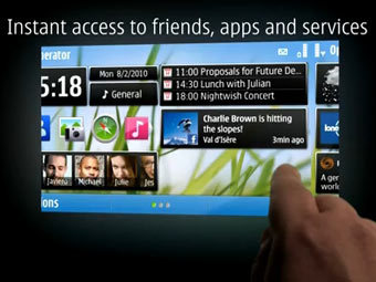 Nokia пообещала регулярно обновлять Symbian^3