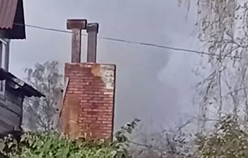 В Московии горит один из складов Минобороны