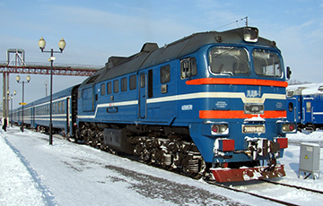 Сломался поезд, следующий из Орши в Минск