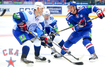 Минское «Динамо»  пропустило шесть шайб от лидера КХЛ