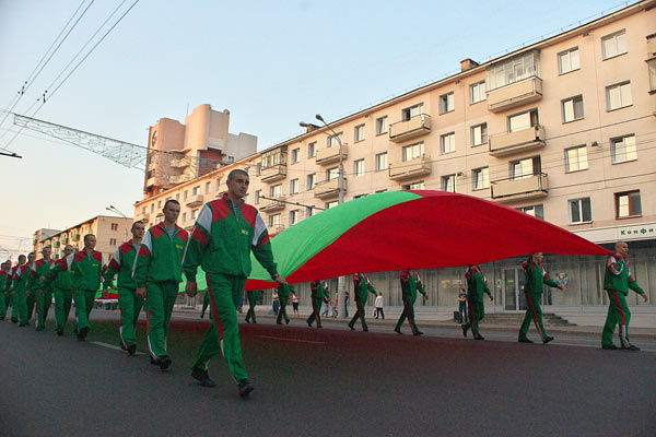 На параде в Витебске солдат переоденут в спортсменов