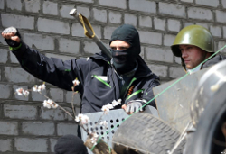 Жители Славянска отказываются служить живым щитом для террористов