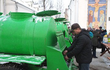 На Крещение в Витебске, несмотря на запрет митрополита Павла, святую воду продавали