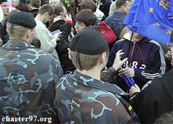 Массовые аресты и избиения оппозиционеров в Минске (Обновлено, фото)