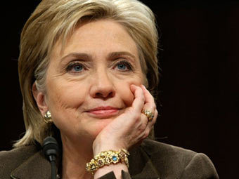 О бегстве дочери и жены Каддафи в Тунис заявила Хиллари Клинтон