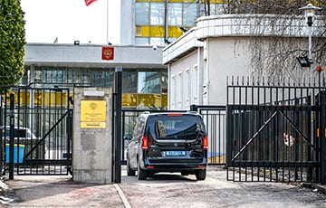 Посольство Московии в Швеции снова атакавал дрон